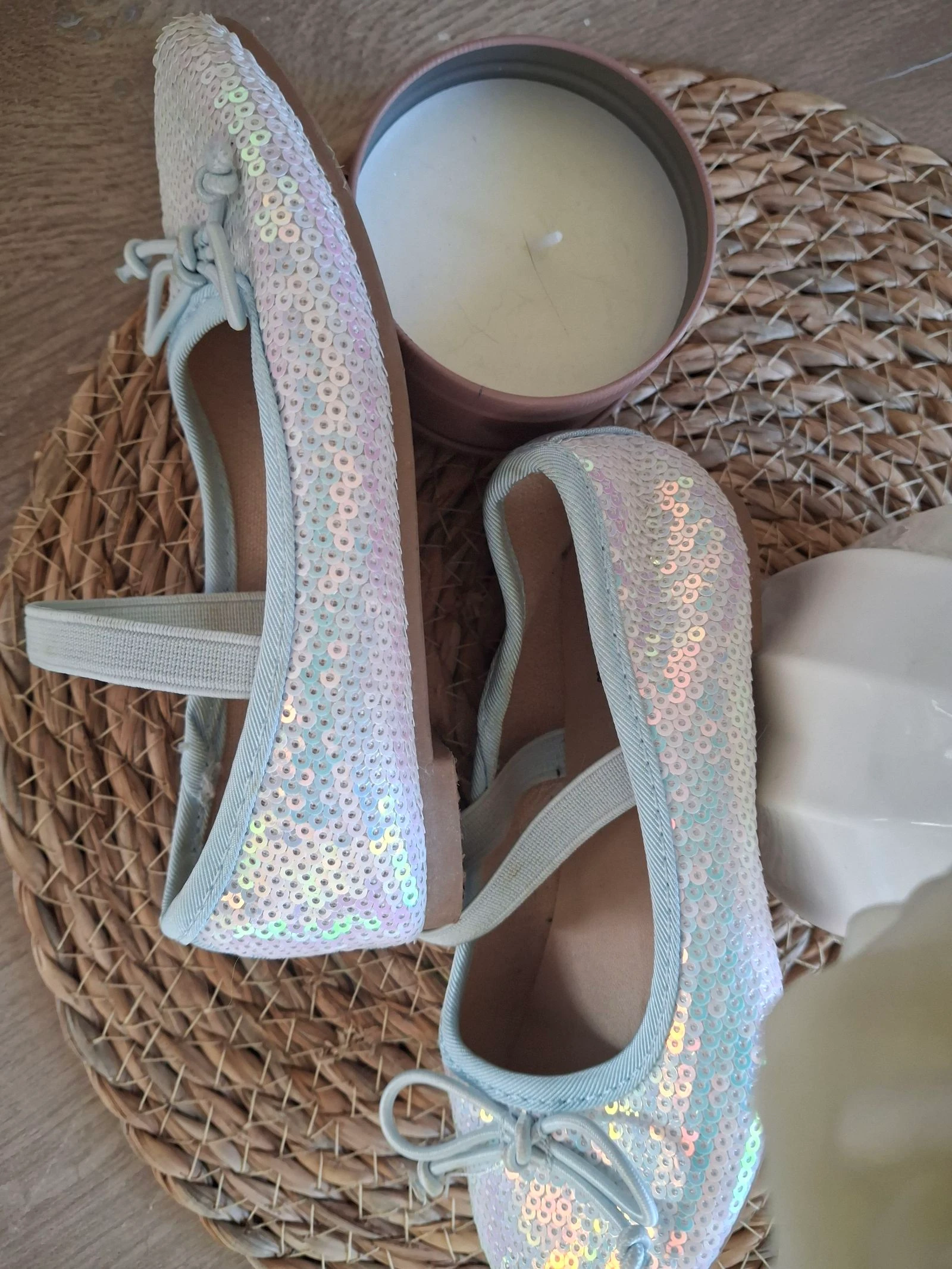 Magnificent ballet flats with sequins size 25 La Halle – photo 4